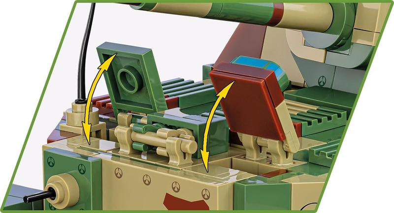 Bloco de construção: coleção histórica COBI, tanque de elefante Panzerjager Tiger (P) da Segunda Guerra Mundial Imagem de Bloco de construção: coleção histórica COBI, tanque de elefante Panzerjager Tiger (P) da Segunda Guerra Mundial