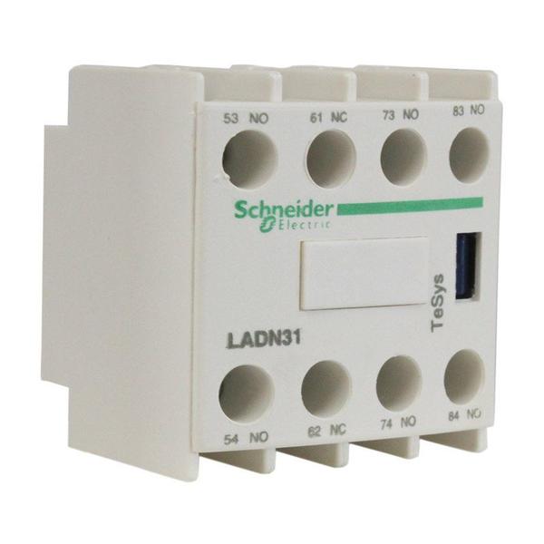 Imagem de Bloco de Contato Auxiliar Frontal LADN31 3NA+1NF Schneider