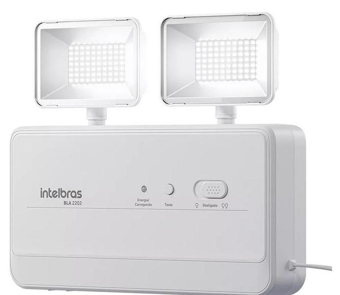 Imagem de Bloco De Iluminação Autônomo Bla 2202 Branco Intelbras