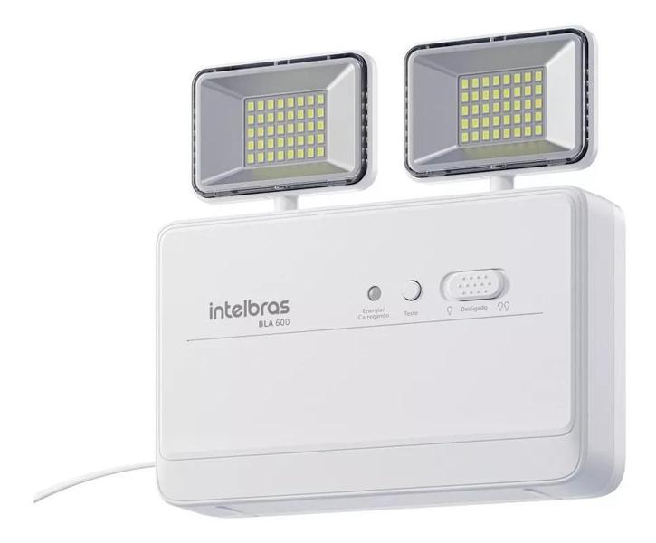 Imagem de Bloco de Iluminação de Emergência Bla 600 Lumens Intelbras Branco