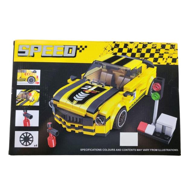 Imagem de Bloco De Montar Brinquedo Speed Racing 2Em1 Carro G Model:1