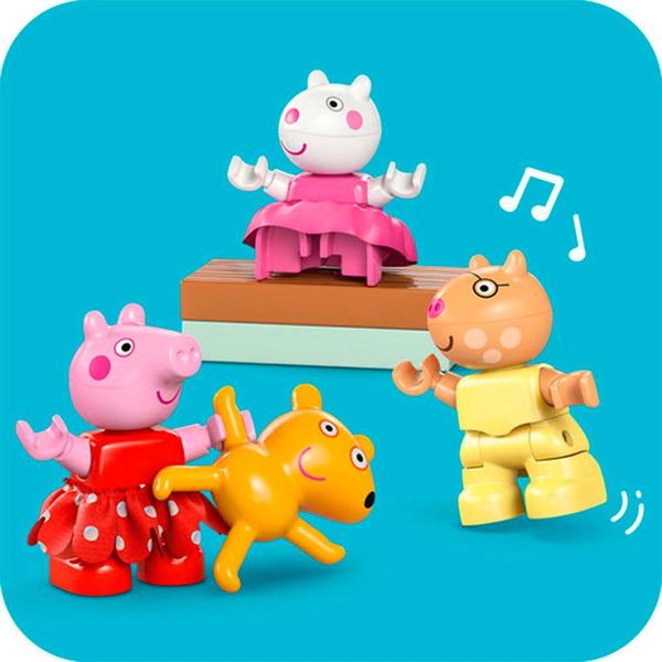 Bloco de Montar - Duplo - Casa de Aniversario da Peppa Pig - 59 peças - LEGO Imagem de Bloco de Montar - Duplo - Casa de Aniversario da Peppa Pig - 59 peças - LEGO