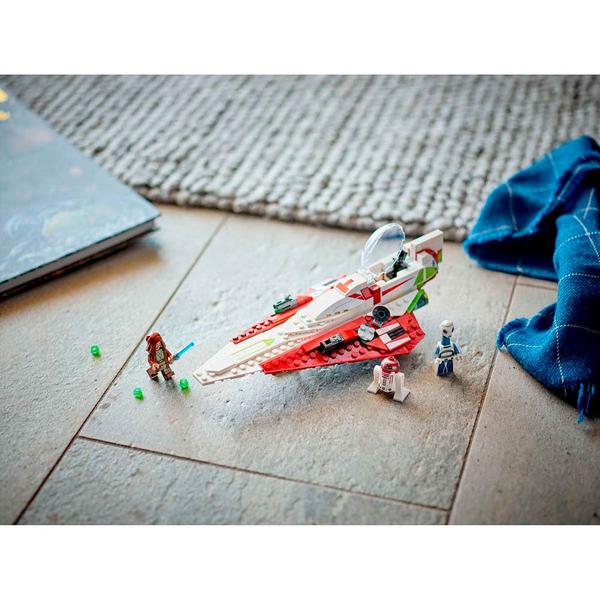 Bloco de Montar LEGO 282 Peças Star Wars Tm Caca Estelar Jedi de Obi-Wan Kenobi Imagem de Bloco de Montar LEGO 282 Peças Star Wars Tm Caca Estelar Jedi de Obi-Wan Kenobi