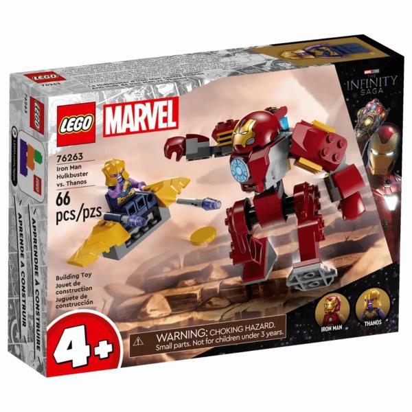 Imagem de Bloco de Montar Lego Marvel Caça-Hulk do Homem de Ferro vs Thanos 76263
