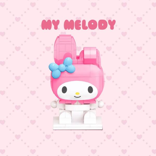 Imagem de Bloco de montar Personagens Hello Kitty e Amigos Keeppley