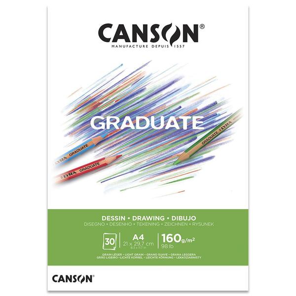 Imagem de Bloco de Papel Desenho Graduate Canson 160g 30 Folhas