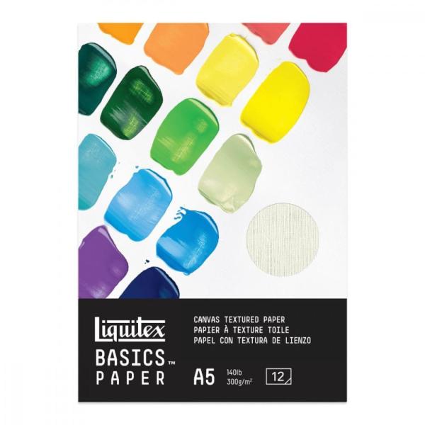 Imagem de Bloco de Papel para Acrílica Liquitex 300g A5 12 Folhas