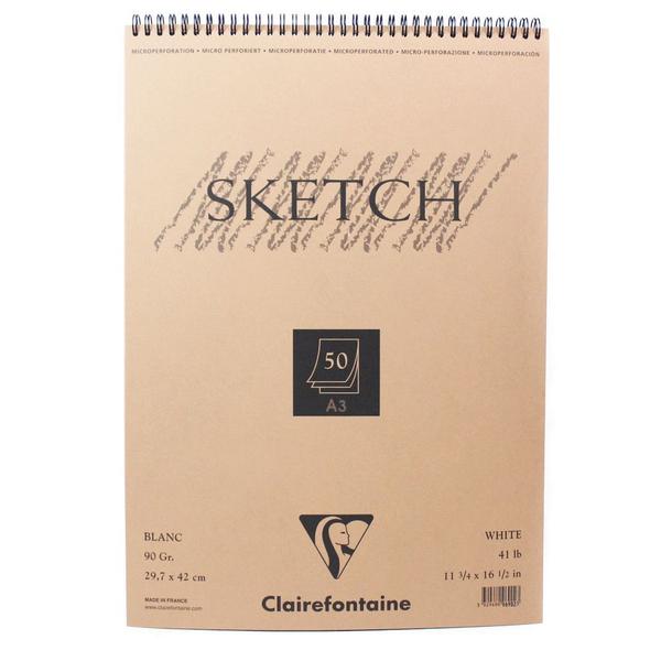 Imagem de Bloco de Papel Sketch Clairefontaine A3