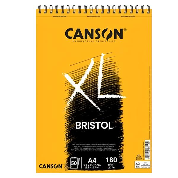 Imagem de Bloco de Papel Xl Bristol A4 Canson 180g 50 Folhas