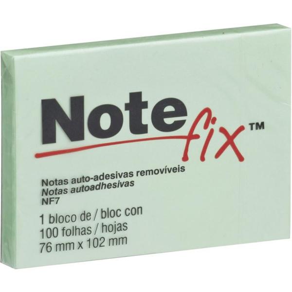 Imagem de Bloco de Recado Autoadesivo Notefix 100 Folhas 76X102MM Verde