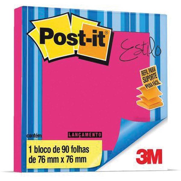 Imagem de Bloco de Recado POST-IT POP UP Refil R330 76X76 Rosa