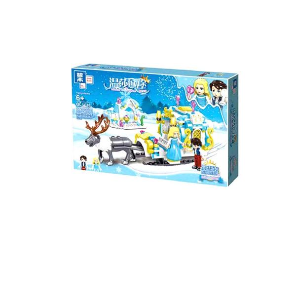 Bloco educacional Princess Carriage 273 peças - Lightbek Official Store Imagem de Bloco educacional Princess Carriage 273 peças