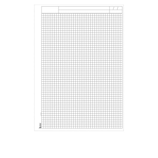 Imagem de Bloco Fichário Quadriculado 5x5 Mm Com 50 Folhas - Tamoio