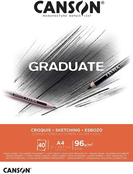 Imagem de Bloco Graduate Croquis 96g Canson