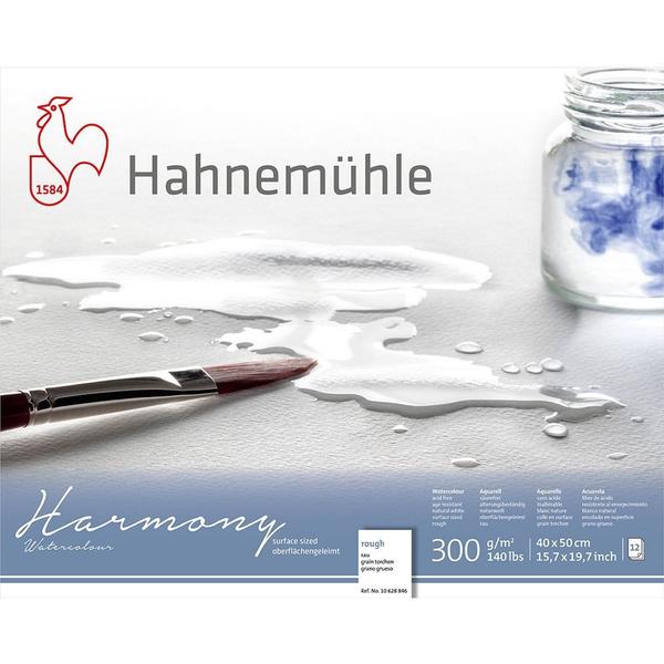 Imagem de Bloco Harmony Watercolour 40x50cm Rough 300g/m 12Fls Hahnemuhle 10628846