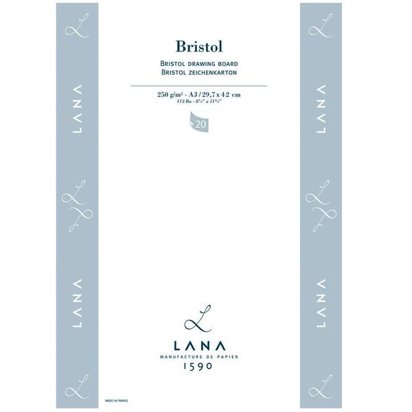 Imagem de Bloco Lana Bristol A3 250g com 20 Folhas 15023585