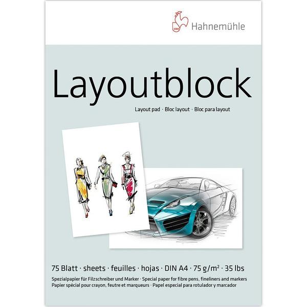 Imagem de Bloco Layoutblock A4 75g 75Fls Hahnemuhle 10625040