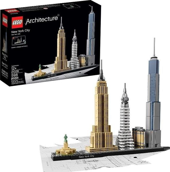 Imagem de Bloco Lego Architecture Cidade De Nova Iorque 598 Peças 
