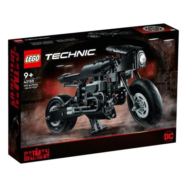 Imagem de Bloco Lego Technic The Batman Batcycle 641 Peças 42155