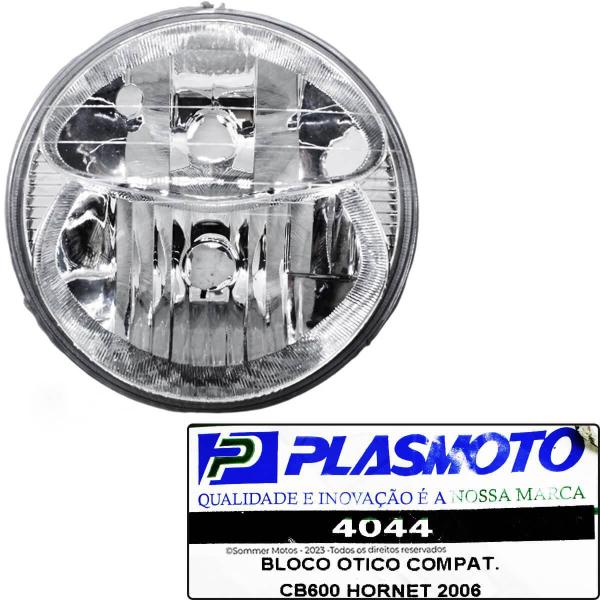 Imagem de Bloco Óptico Farol Cb Hornet 600 2008 Plasmoto