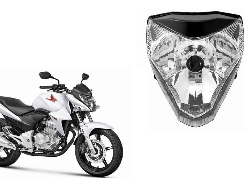 Imagem de Bloco Óptico Farol Globo Cb300 Cb 300 Cb 300r  Ano 2009 Até 2015