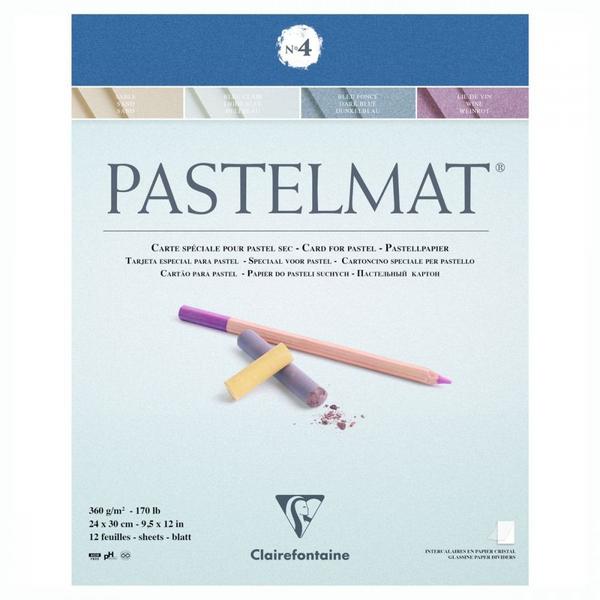 Imagem de Bloco Papel Pastelmat 24x30 Nº4 360g Clairefontaine