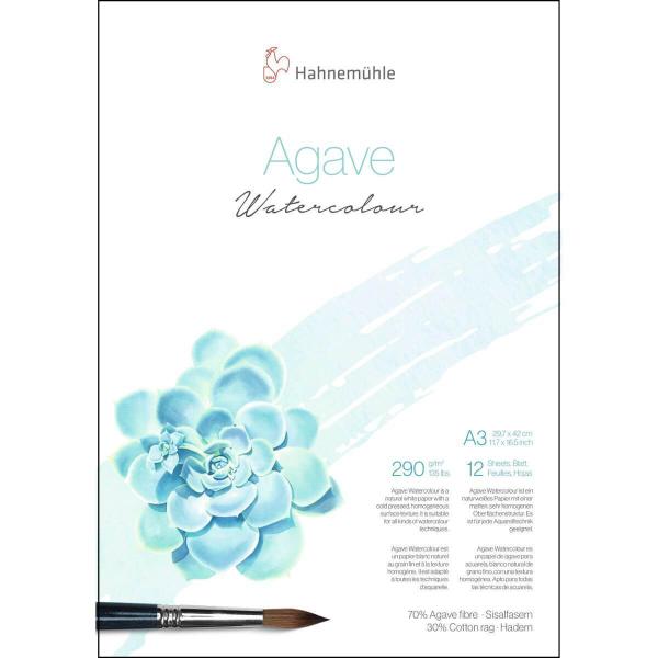 Imagem de Bloco Para Aquarela Agave Hahnemühle 290g/m² A3 29,7x42cm