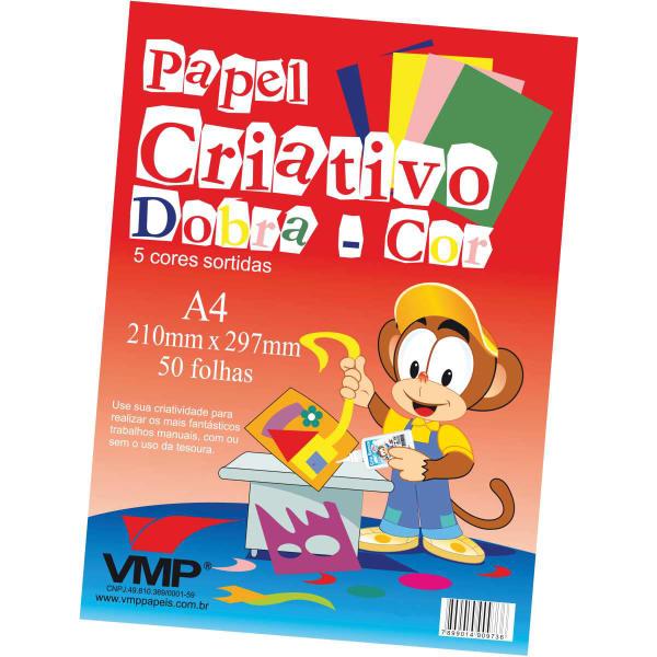 Imagem de Bloco para Educacao Artistica Dobra COR ESP A4 5COR. 50F 60G