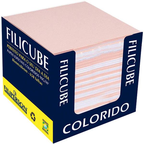 Imagem de Bloco Para Recado Filicube 8X8Cm2 Cores - GNA