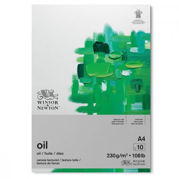 Imagem de Bloco Para Tinta Óleo Winsor & Newton 230g 10 Folhas A4