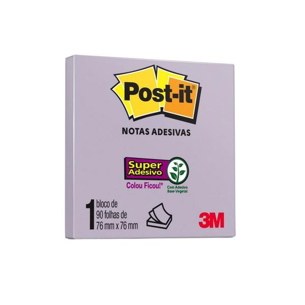 Imagem de Bloco Post-It 3M 76x76 mm c/ 90 Fls - Lilac