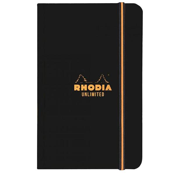 Imagem de Bloco Rhodia Unlimited Capa Preta 9 x 14 cm - 80g