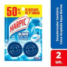 Imagem de Bloco sanit. cx acoplada harpic c/2