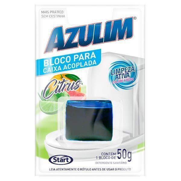 Imagem de Bloco Sanitario Caixa Acoplada Azulim Citrus 50Gr