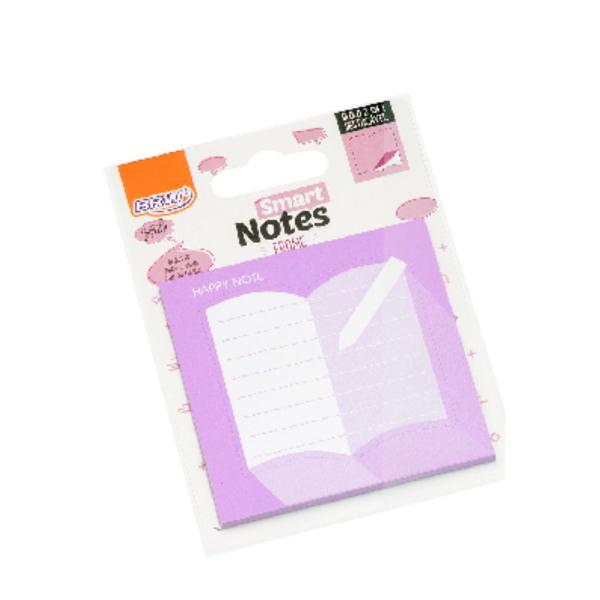 Imagem de Bloco Smart Notes Frame 75mmx75mm Lilás BRW