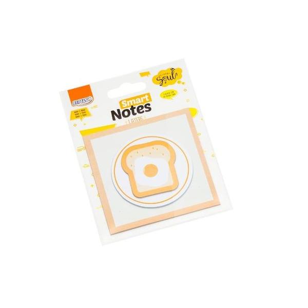 Imagem de Bloco Smart Notes Layers Ovo 3Bls 20Fls Brw BA0801