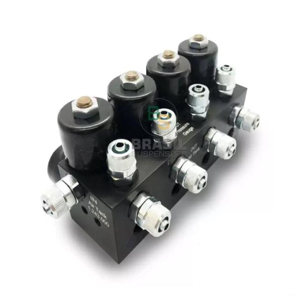 Imagem de Bloco Solenoide Suspensão A Ar 8mm V8 8em1 parati G1 91/95