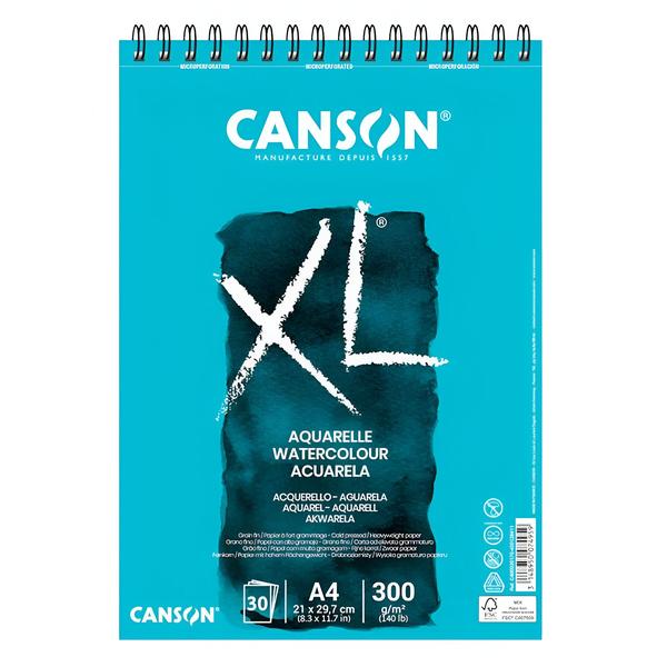 Imagem de Bloco Xl Aquarelle 9170 300gr A4 30 Fls Canson