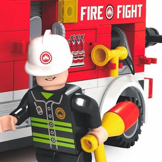 Imagem de Blocos bombeiros - caminhão 207 pçs