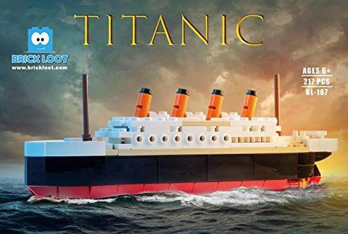 Imagem de Blocos de Constr. Titanic Tam. Médio (217 Peças) 100% Compatível Grandes Marcas