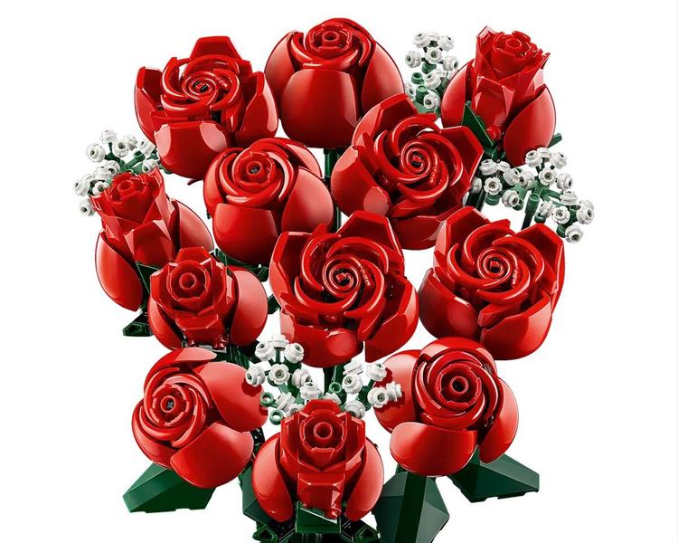 Blocos de construção Buquê de rosas Ícones Rose Bouquet - Generico - JYS Imagem de Blocos de construção Buquê de rosas Ícones Rose Bouquet - Generico