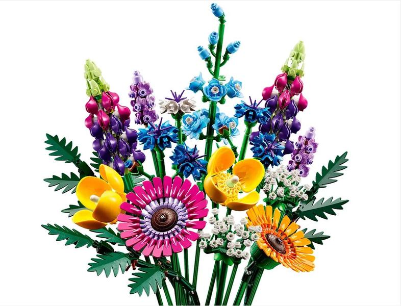 Blocos de construção: conjunto de buquês de flores silvestres, ícones, flor 10313 - JYS Imagem de Blocos de construção: conjunto de buquês de flores silvestres, ícones, flor 10313