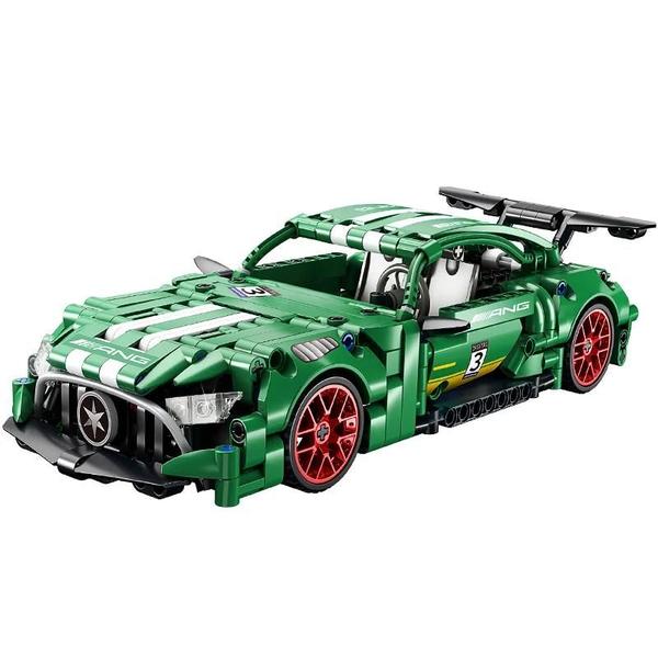 Imagem de Blocos de Construção de Carros de Corrida Toylinx - 456 Peças - Super Técnico