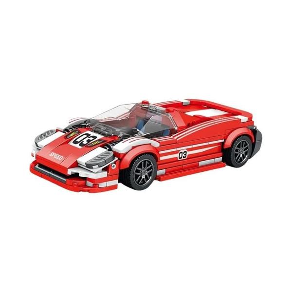 Blocos de Construção de Carros Esportivos - Técnica de Campeão de Velocidade - Modelo MOC Imagem de Blocos de Construção de Carros Esportivos - Técnica de Campeão de Velocidade - Modelo MOC