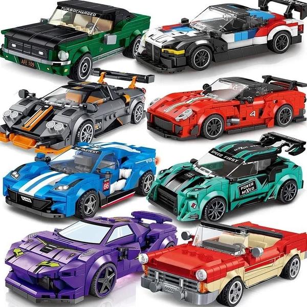 Blocos de Construção de Carros Esportivos - Técnica de Campeão de Velocidade - Modelo MOC Imagem de Blocos de Construção de Carros Esportivos - Técnica de Campeão de Velocidade - Modelo MOC