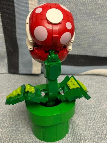 Blocos De Construção De Modelo De Planta Super Mario 540pcs