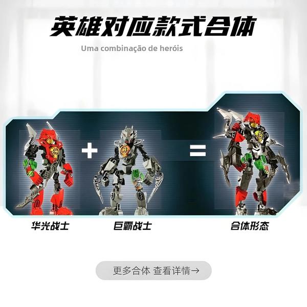 Blocos de Construção Herói Fábrica Estrela Guerreiro Biônico Furno Evo - Robô Mech Imagem de Blocos de Construção Herói Fábrica Estrela Guerreiro Biônico Furno Evo - Robô Mech