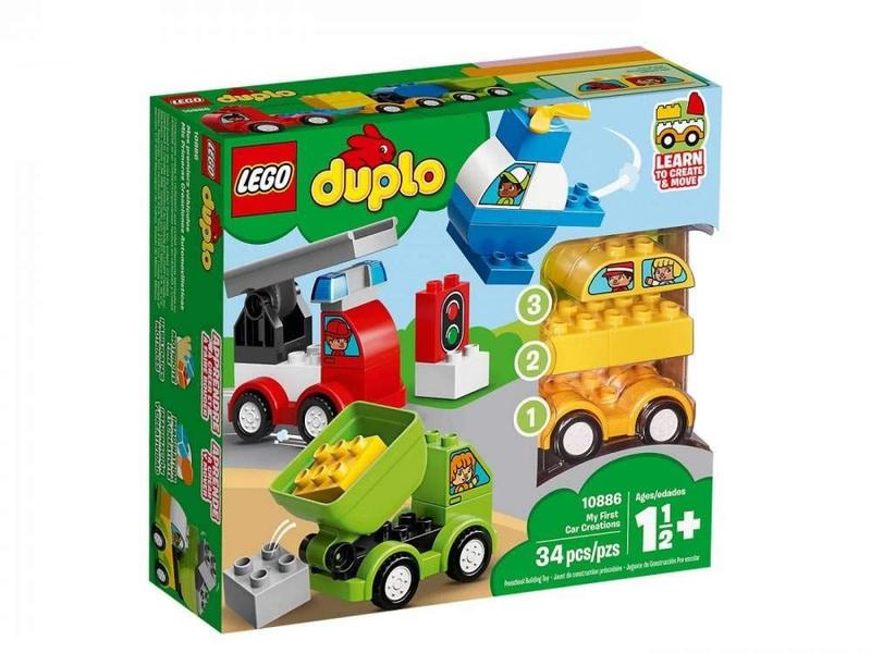 Imagem de Blocos de construção LEGO DUPLO My First Car Creations 10886