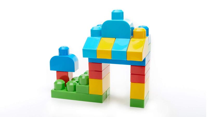 Imagem de Blocos de construção Mega Bloks Let's Build It 40 blocos