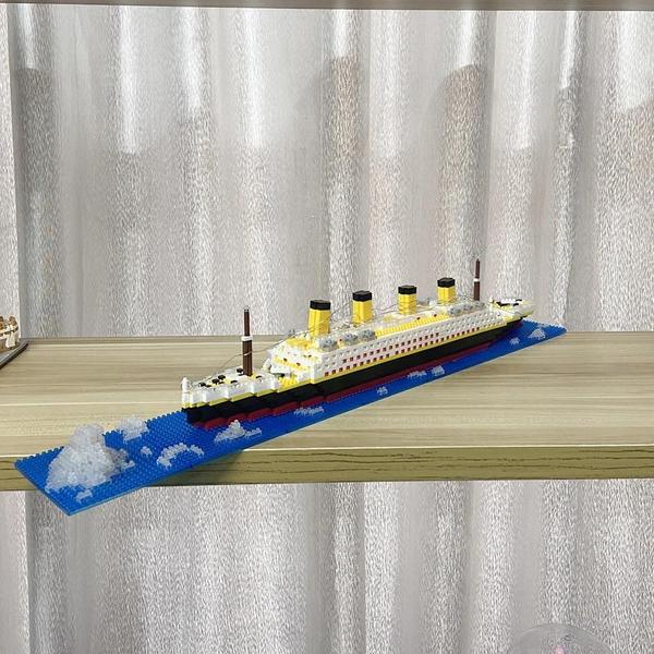 Imagem de Blocos de Construção Titanic - Conjunto DIY para Recriação Histórica